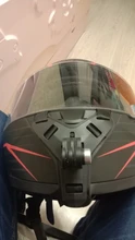 Soporte de correa de casco para Gopro Hero 9, 8, 7, 6, 5, 4, 3, motocicleta, Yi, cámara deportiva de acción, accesorios de soporte de cara completa