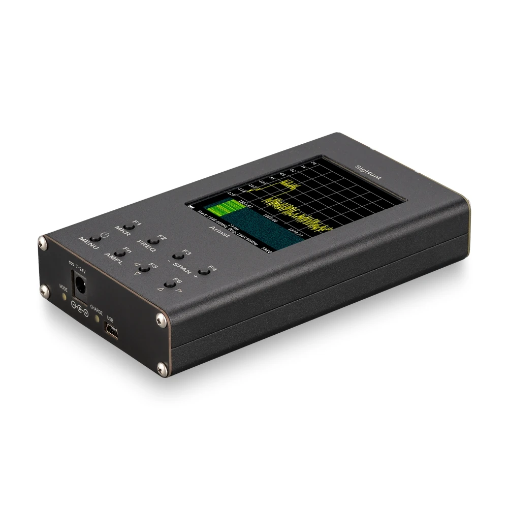 PORTABLE SPECTRUM ANALYZER 35 MHZ- 6200 MHZ ARINST SSA R2 SIGNAL HUNTER