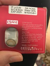 KSSEYE-lentillas de contacto de Color marrón NORDICLIGHT, lentes de contacto con ojos de color