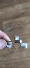 DRELD 8 unids/set de diamante de corte de cabeza puntas montados poco 2,35mm vástago de piedra de Jade tallado pulido para Dremel herramienta rotativa