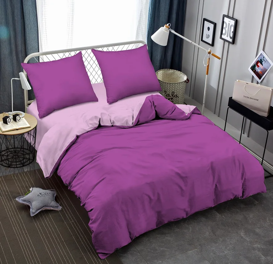 Постельное бельё Макосатин жатый &quotГранат&quot размер 1 5 спальный артикул 23483 | Дом