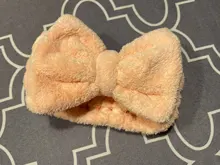 Diadema elástica para lavarse la cara maquillaje para mujer, diadema para balneario Coral blando, lazo de lana, accesorios para el cabello