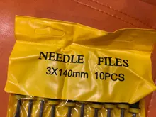 Juego de Limas de aguja para joyería, 10 Uds., tallado de madera, piedra de cristal de Metal, 3 tamaños