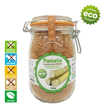 

Brown Sugar Inte gr's al Cane de Sugar 100% Eco-friendly 700 gr Sweetener