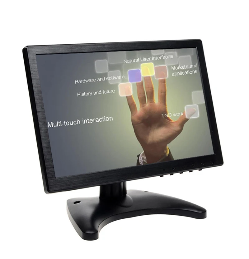 Настольный пластиковый корпус ZHIXIANDA VGA HD 1280*800 TFT LCD IPS дисплей 10 дюймовый сенсорный