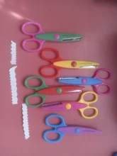 6 uds DIY encaje Zig Zag tijera álbum La escuela pinking corte creativo foto de libro de recuerdos de corte de papel para manualidades diario hecho a mano