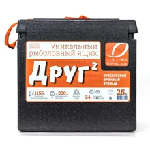 Рыболовный ящик Camping World Друг-2 25 л цвет черный Рыболовный ящик Camping World Друг-2 25 л цвет черный