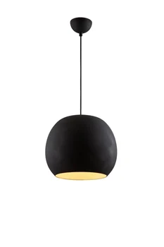 

AVONNI AV-4100-M3-BSY-30 Black Painted Pendant, E27, Metal, 30cm