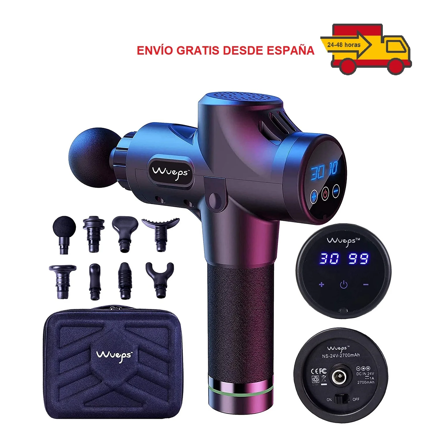 Masajeadora Muscular Pistola Masaje Abox Opiniones Pistola