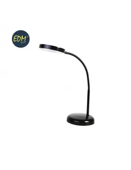

Flexo led Desktop 3w model "Prague" black color 220-240v edm 210lm