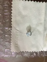 Collar de plata de ley 925 con Zirconia, Pez transparente Invisible, bisutería, S-N52