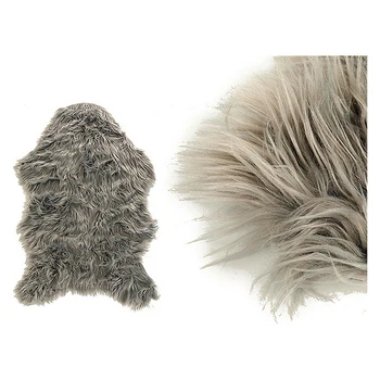 

Carpet Gift Decor Grey Leather Carpet (120 x 1 x 60 cm) Synthetic Leather