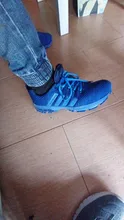 Zapatillas deportivas para hombre, deportivas para hombre informales con cojín de aire, azul, Tenis masculinos para adultos