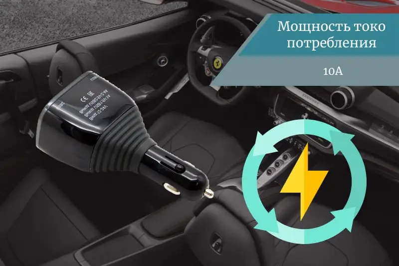 Car charger in cigarette lighter and cigarette lighter splitter eplutus 2 USB ports 12V 24V 1 amp+ 2.4 amp 120W