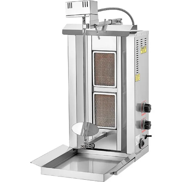 Autó Forgó Kapacitása: 35 Kg/77 Font. Földgáz Függőleges Brojler Shawarma Gyro Doner Kebab Tacos Al Pastor Grill Trompo Machine - Image 3