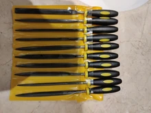 Juego de Limas de aguja para joyería, 10 Uds., tallado de madera, piedra de cristal de Metal, 3 tamaños