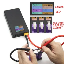 

SQ-SW2 1.8Inch LCD Spot Welding Machine DIY Battery Pack Welding Color Screen Display Mini Portable Rechargeable