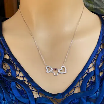 

925 Silver Love Heart Necklace
