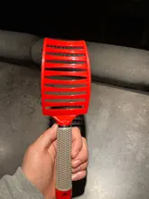 Cepillo de pelo profesional para mujer, herramienta de peluquería, peine húmedo para pelo, cepillo de masaje