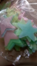 Decal Wallpaper Decorative 3d-Stars Luminous Fluorescent Glow-In-Dark 50pcs Plastic