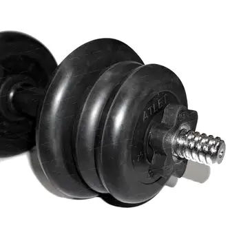 

Dumbbell 4кг with обрезиненными drives and handle MB barbell D26