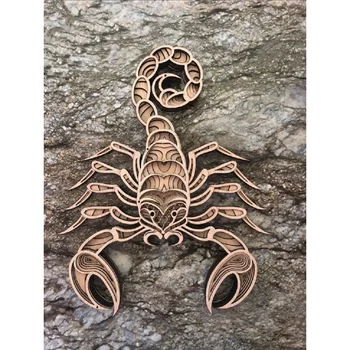 

The Files of laser cutting machine Multilayer Zodiac Mandala Zodiac Scorpio digital Pattern CNC Vector files