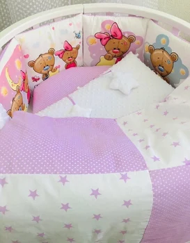 

Комплект в круглую/овальную кроватку «Плюшевые мультяшки» Комплекты в круглую/овальную кроватку