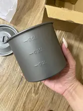 Tourist Tableware Cookware Utensils Kitchen-Equipment Travel-Cooking-Set Titanium-Cup