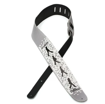 

25lb10 Beatles guitar strap, Abbey Road, Planet Waves