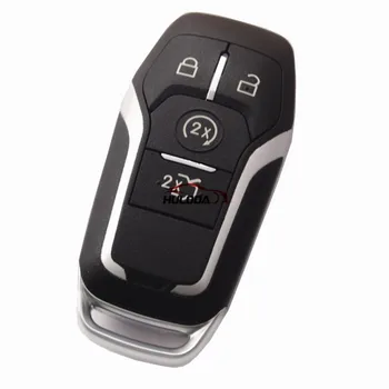 

For Ford 4 button remote key shell with Hu101 key blade