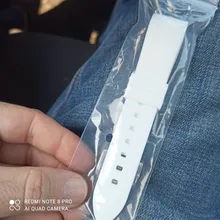 Correa de silicona suave para reloj, banda de goma Universal de 18mm, 20mm, 22mm, 24mm, arco de codo, deportiva, resistente al agua, accesorios de pulsera de repuesto