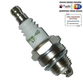 

2Pcs rotwood spark plugs L7T similar to BPM7A chainsaw Garden