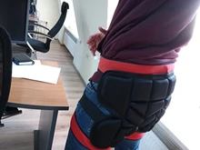 Pantalones cortos acolchados de protección para hombre y mujer, Shorts de actividades para esquí, Skate y Snowboard, talla S, M y L