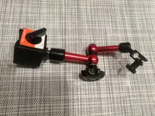 Indicador de Dial de 10mm Indicador de Dial magnético soporte de Base magnética Universal báscula de mesa indicadores de precisión medida