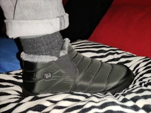 Hombres botas ligero zapatos de invierno para hombres botas nieve calzado de invierno de talla grande 47 Slip On Unisex tobillo botas de invierno