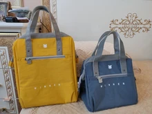 Bolsa de almuerzo portátil, nueva bolsa de caja de almuerzo con aislamiento térmico, bolsa de refrigeración Bento, bolsa de almuerzo, contenedor de comida escolar, bolsas de almacenamiento