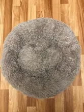 DEKO-camas supersuaves para perros, cojín redondo mullidas de gato, esterilla cálida y cómoda para dormir, sofá lavable, suministros para cachorros