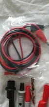 JXSINONE-Kit de cables de prueba, accesorio de sonda de prueba electrónica, pinzas de cocodrilo, conector Banana para probar, sonda reemplazable
