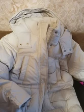 Down-Jacket SEMIR Winter Women Outwear Hooded Long New Waist for Fur-Collar Loose Young-Girl