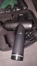 Pistola de masaje de alta frecuencia para relajación muscular, masajeador eléctrico con bolsa portátil, pistola de terapia para fitness