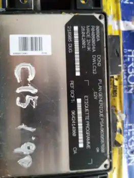 

R04080024A 9639587680 Switchboard Engine EUA Citroen C15 *