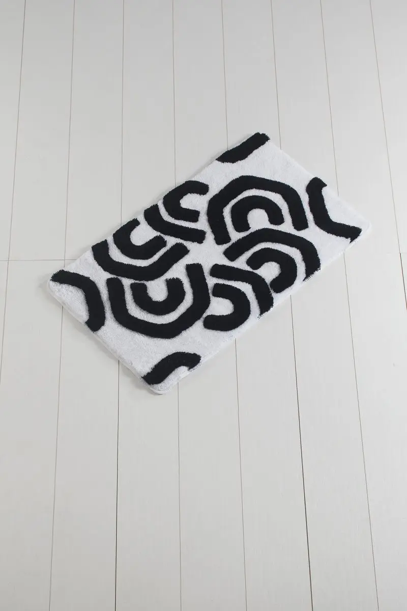 Коврик для ванной-коврики | коврик для ванной нескользящие Противоскользящие коврики Blackline60X100 см