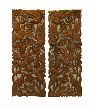 

Panel carved Hummingbird H90 L35 w3см