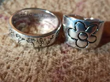 Anillo de flores silvestres para mujer, sortija de flor de diente de león tallada sencilla, sortija Floral de margaritas, sortija de Narciso para niña, declaración de regalo