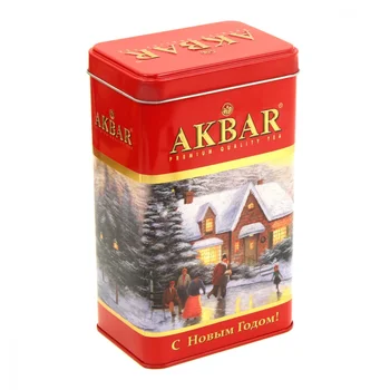 

Tea Akbar "happy new year!" limited edition, black, 175 gr