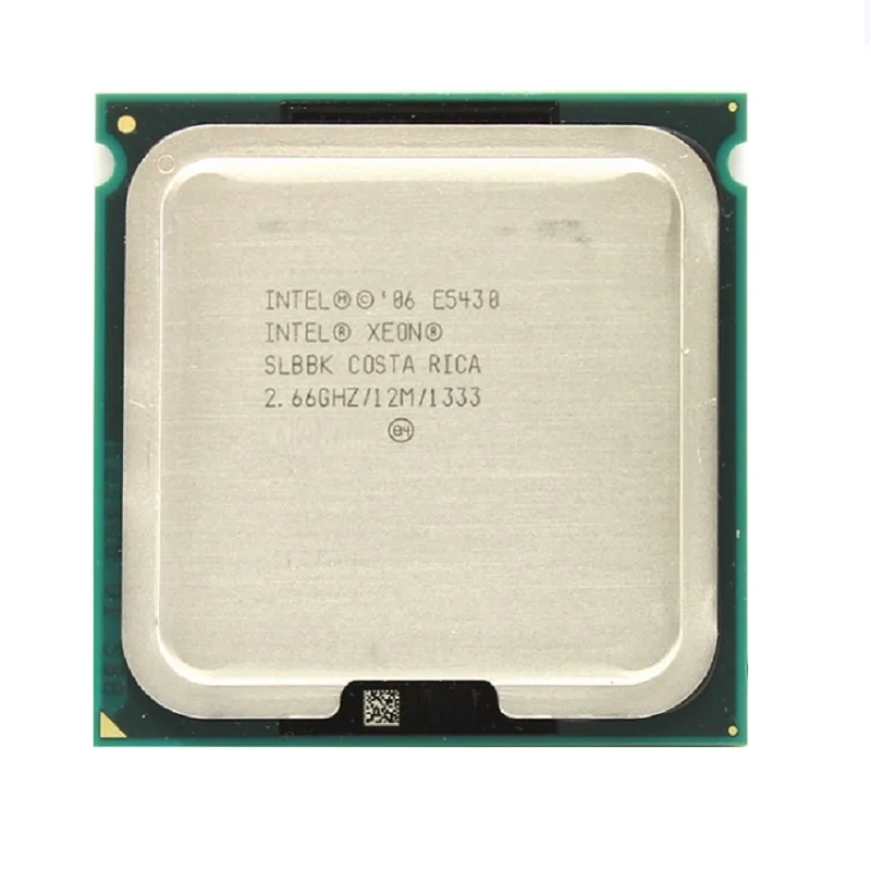 Процессор Intel XEON E5430 (4-ядра 12 Мб кэш 2 66 ГГц 1333 МГц FSB) LGA775 поддержанный б/у исправный