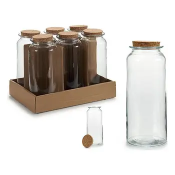 

Glass Jar Vivalto (11 x 26 x 11 cm) 1900 ml