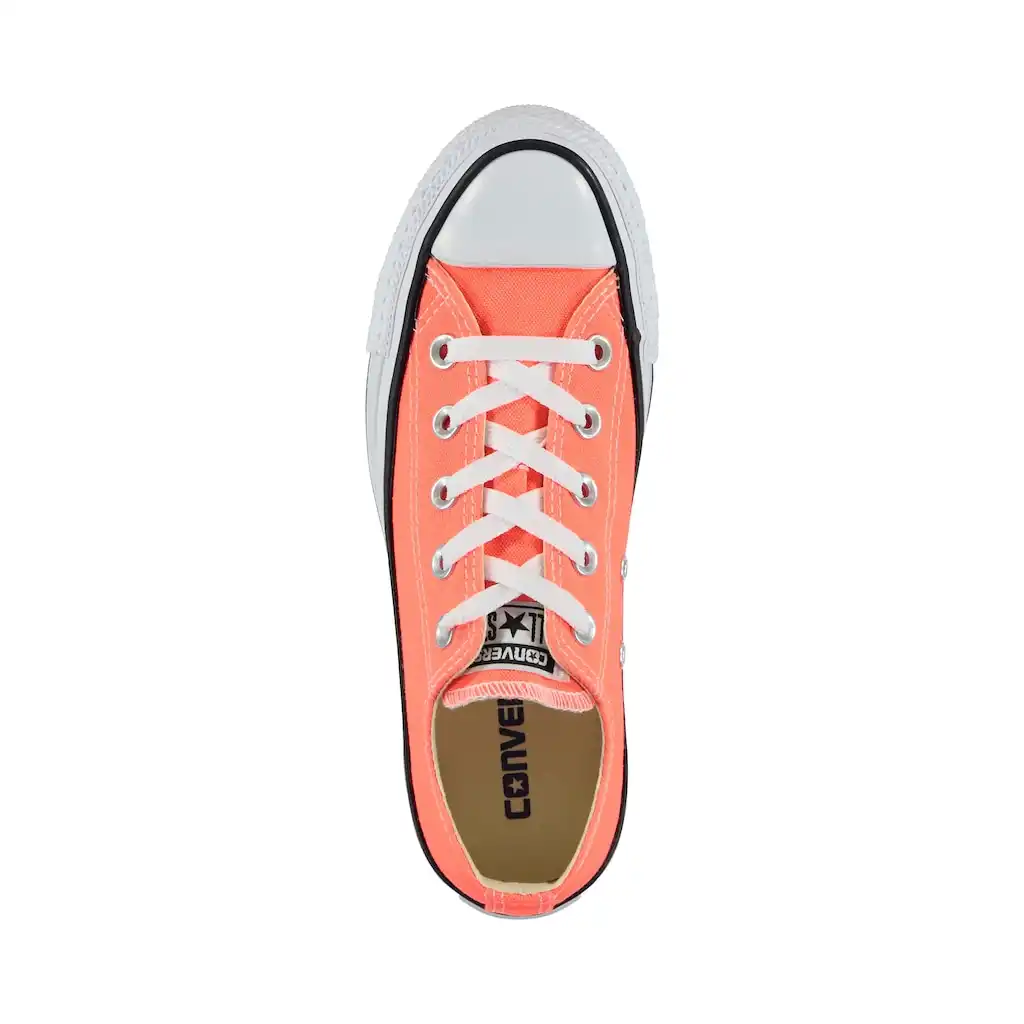 womens orange chuck taylors