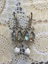 Kissme-Earrings Pearl Fashion Jewelry Insect Halloween Vintage Wholesale Synthetic-Stone