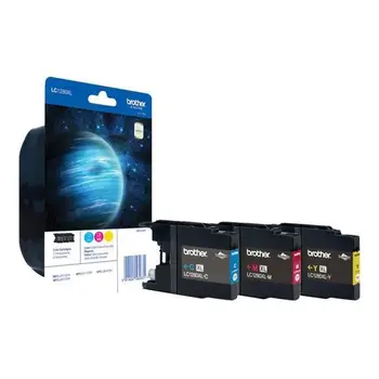

Ink cartridge BROTHER LC-1280-Cyan, Magenta and Yellow-Very high capacity-3x1,200 pages